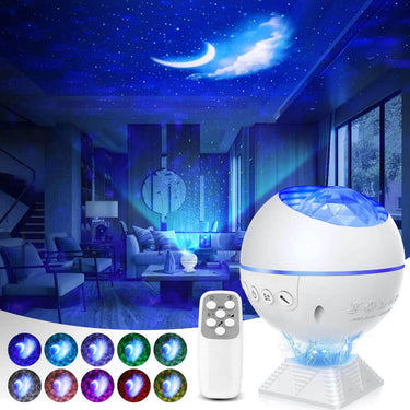 Boule galaxie au plafond